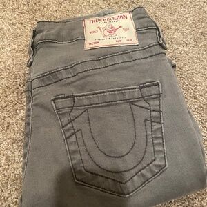 true religion grey jeans